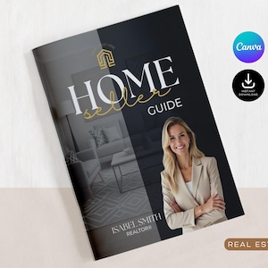 Real Estate Listing Presentation, Canva Template, Consultation, For Sale, Branding, NAR Settlement, Real Estate Marketing, Home Seller Guide
