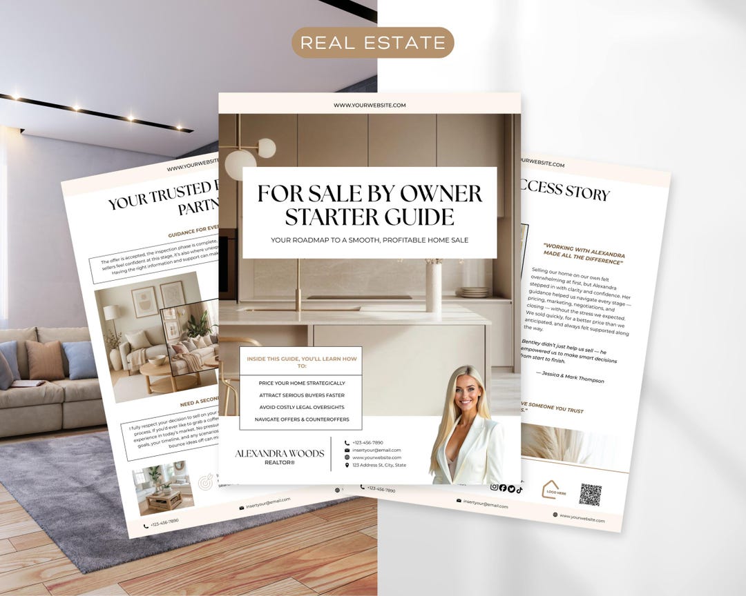 For Sale by Owner Guide | Listing Presentation | FSBO | Seller Guide ...