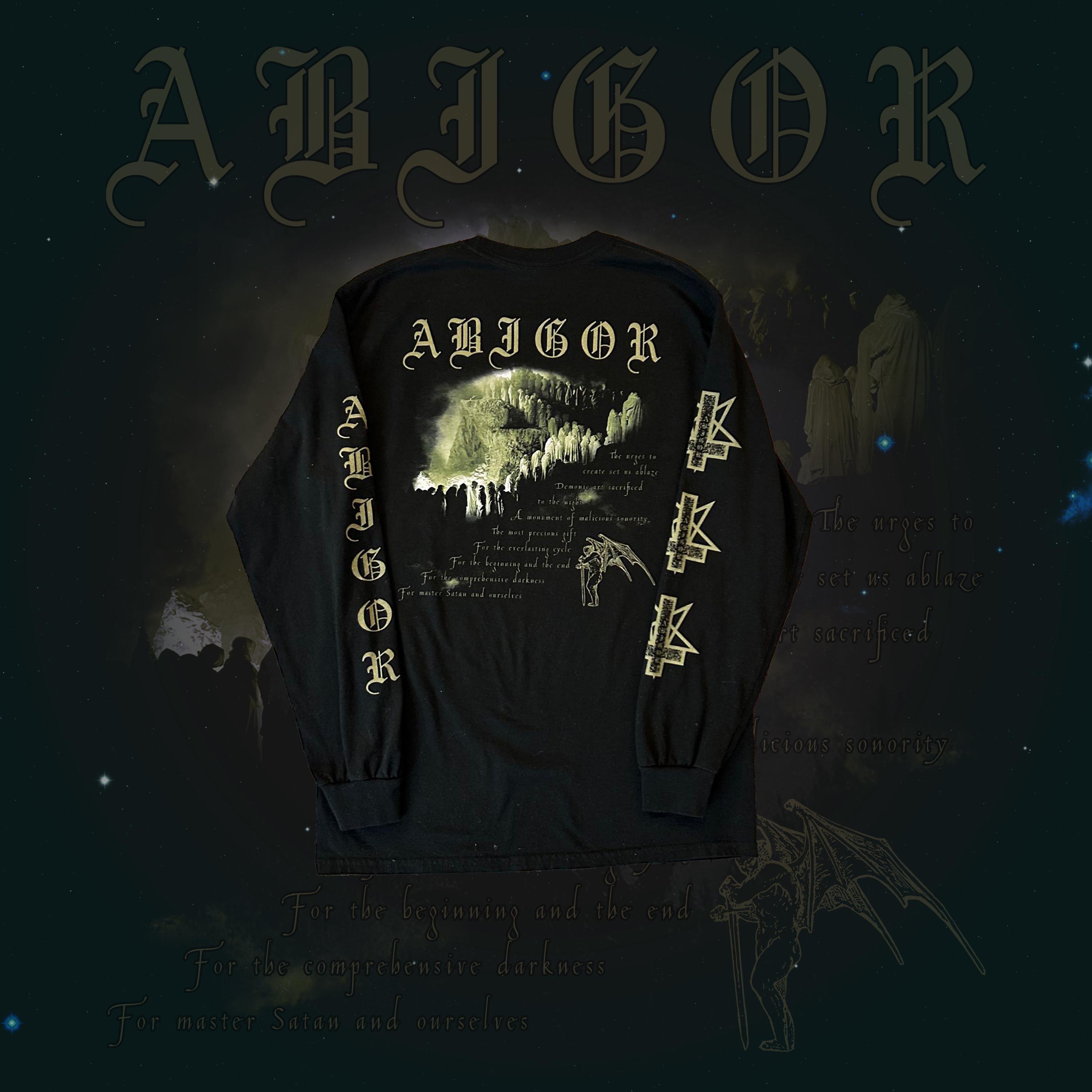 Abigor　ブラックメタル black l Unisex Abigor Supreme Immortal Art Ultra Cotton Long Sleeve Tee - Etsy