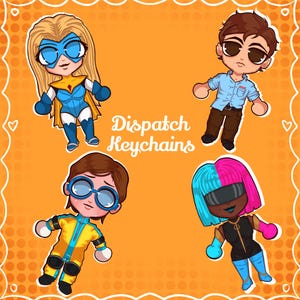 PRE-ORDER Dispatch Inspired Blorbo Keychain Charms