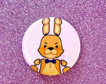 FNAF Inspiriert William Afton Charakter Pin-Back Button / 58 mm (B-GRADE)