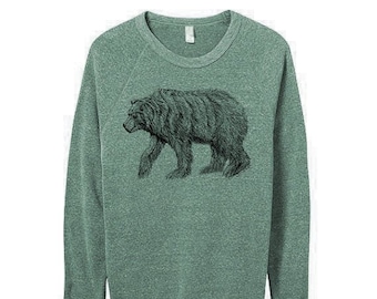 bears green sweatshirt