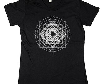 Womens Star Madala Shirt - Organic Cotton - Small, Medium, Large and Extra Large, 2XL - Clothing