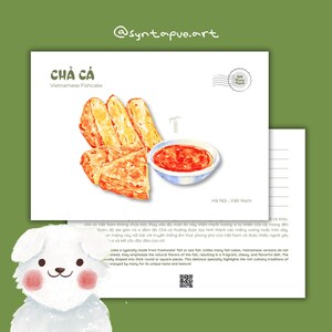 Vietnamese Viskoekjes Briefkaart | Cha Ca | Voedselesthetiek | Unieke Food Art-collectie | Vietnamees eten, Vietnamees eten, Aziatisch eten, Food Card