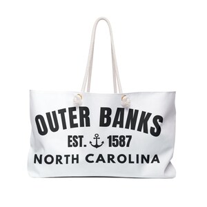 Outer Banks North Carolina Weekender Bag