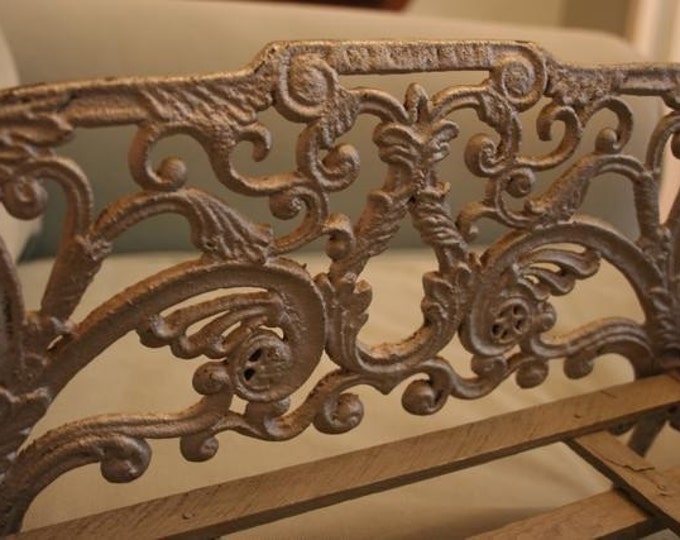 SALE SALE HTF and Rare Antique Castiron DOLL BED Very ORNATE Etsy
