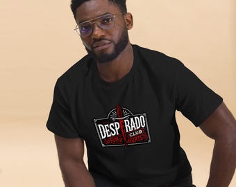Camiseta Desperado Club – Camiseta unissex inspirada em Carl do Dungeon Crawler