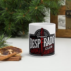 Desperado Club Mug – Dungeon Crawler Carl Inspired Coffee Cup