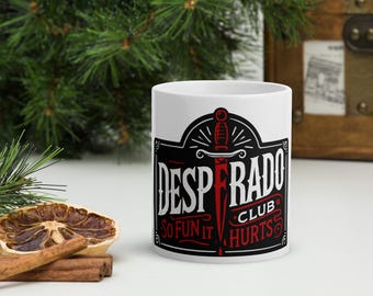 Taza del Club Desperado: inspirada en Carl Dungeon Crawler