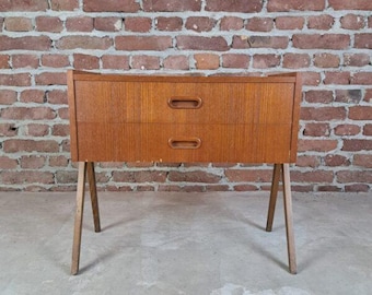 Vintage Nightstand with Drawer – Denmark (1960)