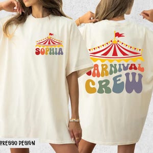 Carnival Staff Birthday Shirt, Birthday Tshirt, Attraction Shirt, Birthday Crew, Matching Birthday Family, Birthday Gift, Comfort Colors