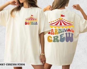 Carnival Staff Birthday Shirt, Birthday Tshirt, Attraction Shirt, Birthday Crew, Matching Birthday Family, Birthday Gift, Comfort Colors