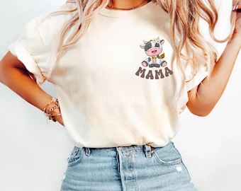 Cow Birthday Cow Mama Shirt Cow First Birthday Shirt Cow Theme 1st Birthday Dada Milk Cow Birthday Mom Dad Farm Animal Shirt Farm Birthday