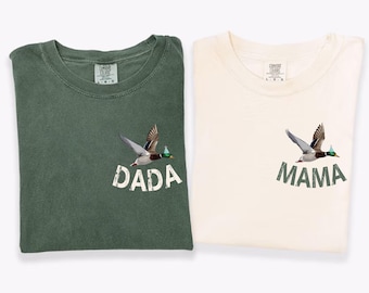 One Lucky Duck First Birthday Shirts, Matching Family Mallard Duck Tees, Mommy and Me Duck Outfit, Duck Birthday Shirt, Fall Birthday Themed