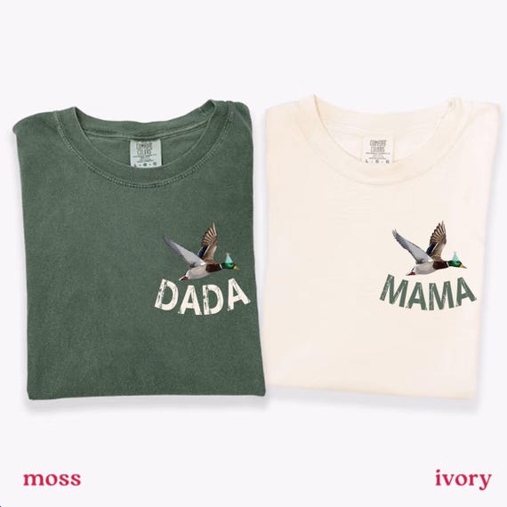 One Lucky Duck First Birthday Shirts, Matching Family Mallard Duck Tees, Mommy and Me Duck Outfit, Duck Birthday Shirt, Fall Birthday Themed