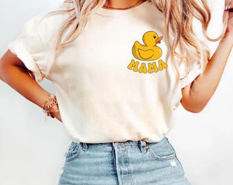 One Little Duck 1st Birthday Shirt, Rubber Ducky First Birthday Matching Family, Splash Party, Duck Mommy and Me Outfit Girl Boy Duck Outfit