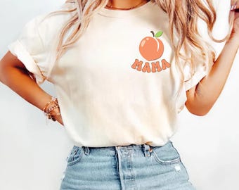 One Sweet Peach Birthday Shirts 1st Birthday Outfit Mommy And Me Shirts Sweet As A Peach 1st Birthday Matching Family Birthday Tees