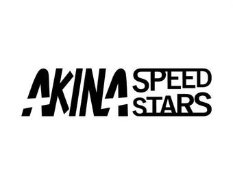 Pair of Akina SpeedStars Stickers