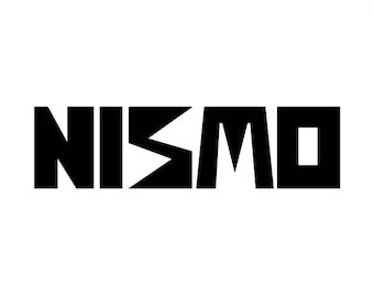 Pair of NISMO Old Logo Stickers