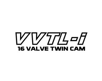 Pair of VVTL-i 16 Valve Twin Cam Stickers