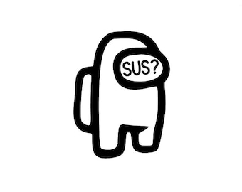 Among Us Sus? Sticker