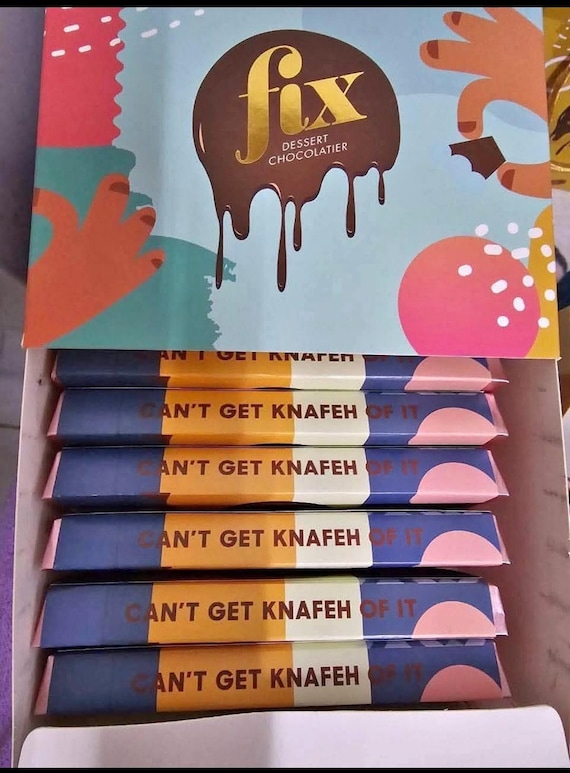 FIX Dubai Chocolate Authentic Original Fix Pistachio Kunafeh
