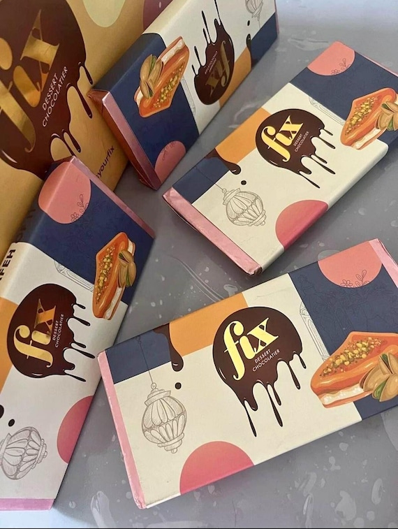 Can't Get Knafeh of It - FIX Chocolate Bar - Dubai FIX