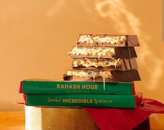 Authentic Dubai chocolate Fix Dessert Chocolatier, set of 2 bars