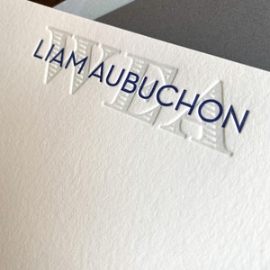 Custom Letterpress Stationery