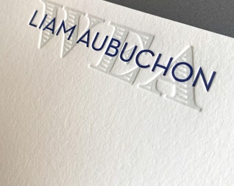 Custom Letterpress Stationery