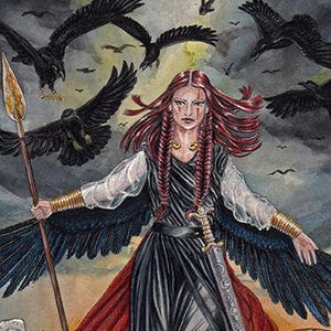 The Morrigan Limited Edition Print image 1