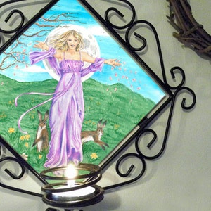 Ostara Wall Candle Sconce image 1