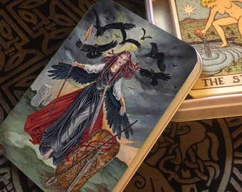 Tarot Tin, The Morrigan Art