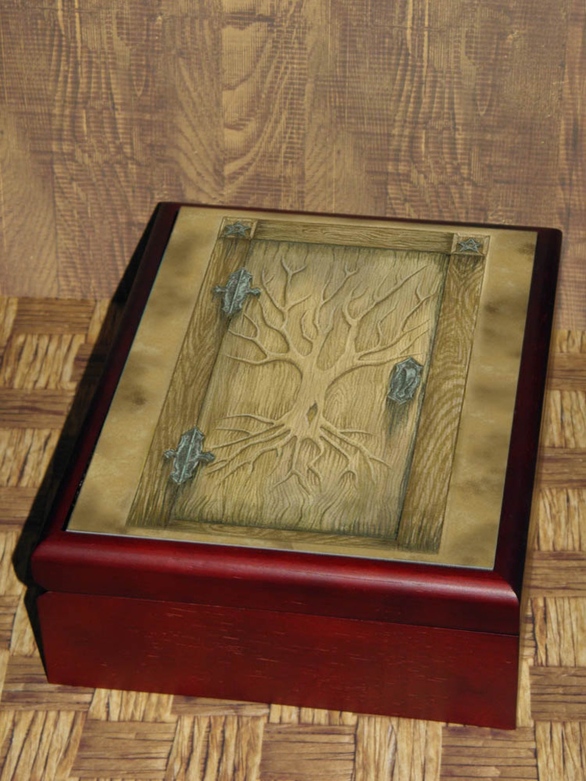 The Well Worn Path Magical DoorTreasure Box Etsy