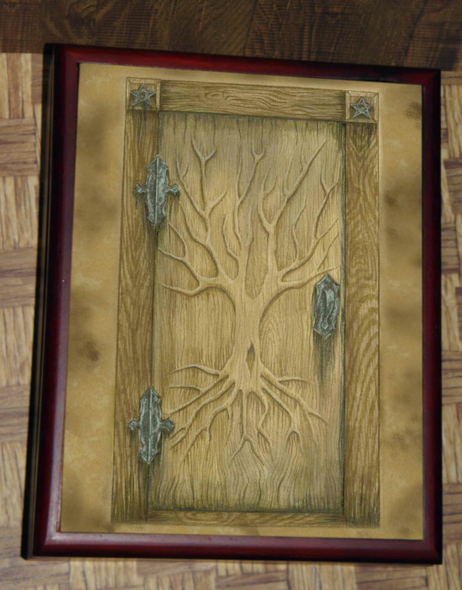 The Well Worn Path Magical DoorTreasure Box Etsy