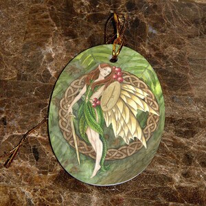 Celtic Rowan Fairy Ornament image 2