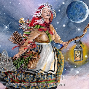 La Befana Open Edition Print image 2