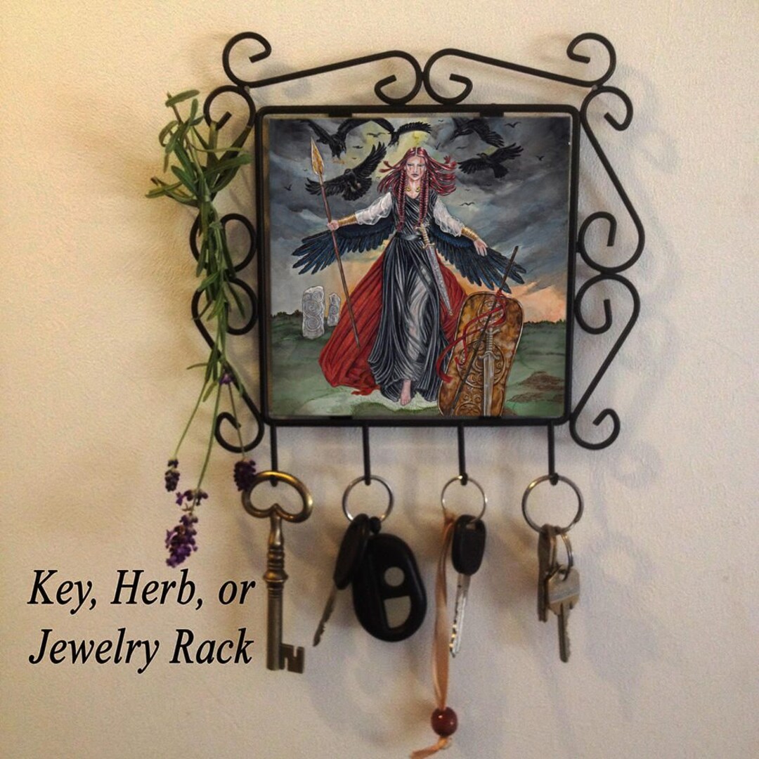 The Morrigan Key Rack - Etsy