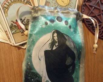 Lunar Eclipse, Moon Goddess Tarot Bag