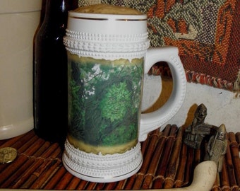 Greenman 22 oz Beer Stein