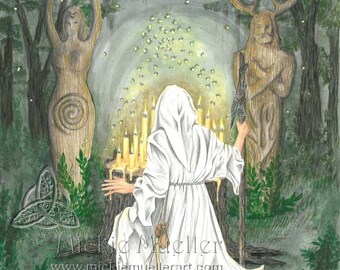 Wisdom in the Woods Open Edition Print