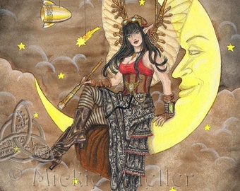 Steampunk Fairy Open Edition Print
