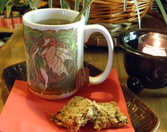 Celtic Rowan Fairy 15 oz coffee mug