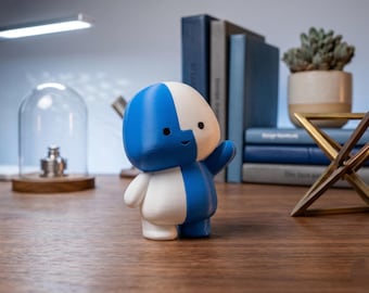 Lil Finder Guy - 3D Printed | Funny Desk Accessory | Professional Tech Decor & Geek Gift