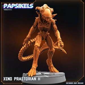 Xeno Praetorian H - Warlord Precision Collector Infinity Cyberpunk HighQuality Battlefield Games HighTech Wargaming
