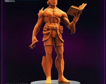 Humanoid Amphibious Man #2 - Armies Legendary Dioramas Collector Vehicles Battlefield Tactical Tabletop HighQuality Strategy