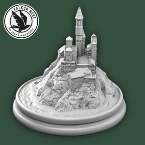 Ringkrieg Dol Amroth – Edle Küstenfestung, Miniatur für RPG-Kampagnen, Tabletop-Strategiespiele und Sammler