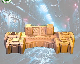 Cockpit Expansion for Nemsis - custom resin upgrade compatible with nemesis board game 3d printed sci-fi miniature or token for immersive