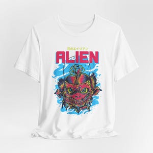 Alien Graphic Tee, Extraterrestrial Tee, Space Art Shirt, Sci-Fi Graphic Tee, Alien Head Shirt, Martian Graphic Tee, Space Invader Shirt