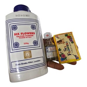 Kombination aus sechs spirituellen Blumen